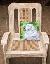 Load image into Gallery viewer, Maremma Sheepdog St Patrick's Fabric Decorative Pillow BB9849PW1818
