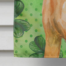 Load image into Gallery viewer, Rhodesian Ridgeback St Patrick's Flag Canvas House Size BB9850CHF