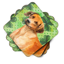 Load image into Gallery viewer, Rhodesian Ridgeback St Patrick's Foam Coaster  BB9850FC