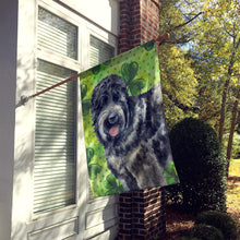 Load image into Gallery viewer, Black Russian Terrier St Patrick's Flag Canvas House Size BB9851CHF