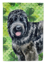 Load image into Gallery viewer, Black Russian Terrier St Patrick's Flag Canvas House Size BB9851CHF