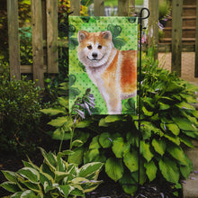 Load image into Gallery viewer, Shiba Inu St Patrick's Garden Flag - Outdoor Decorative Yard Flag BB9852GF