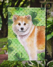 Load image into Gallery viewer, Shiba Inu St Patrick's Garden Flag - Outdoor Decorative Yard Flag BB9852GF