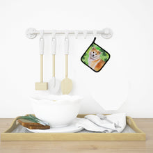 Load image into Gallery viewer, Shiba Inu St Patrick's Pot Holders - Set of 2 - Heat-Resistant Kitchen Essentials BB9852PTHD