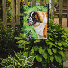 Load image into Gallery viewer, Saint Bernard St Patrick's Garden Flag - Outdoor Decorative Yard Flag BB9853GF