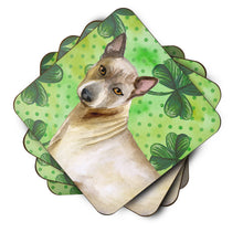 Load image into Gallery viewer, Thai Ridgeback St Patrick's Foam Coaster  BB9854FC