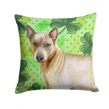Load image into Gallery viewer, Thai Ridgeback St Patrick's Throw Pillow - 14x14 Decorative Pillow – Art for Your Home &amp; Patio BB9854PW1414