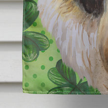 Load image into Gallery viewer, Pekingese St Patrick's Flag Canvas House Size BB9855CHF