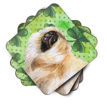 Load image into Gallery viewer, Pekingese St Patrick's Foam Coaster  BB9855FC