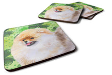 Load image into Gallery viewer, Pomeranian St Patrick's Foam Coaster  BB9856FC
