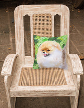 Load image into Gallery viewer, Pomeranian St Patrick's Fabric Decorative Pillow BB9856PW1818