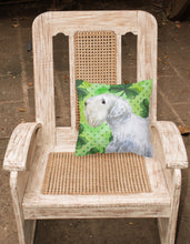 Load image into Gallery viewer, Sealyham Terrier St Patrick's Fabric Decorative Pillow BB9858PW1818