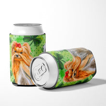 Load image into Gallery viewer, Yorkshire Terrier St Patrick's Can or Bottle Hugger BB9859CC