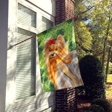 Load image into Gallery viewer, Yorkshire Terrier St Patrick's Flag Canvas House Size BB9859CHF