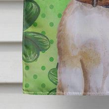 Load image into Gallery viewer, Beagle St Patrick's Flag Canvas House Size BB9860CHF