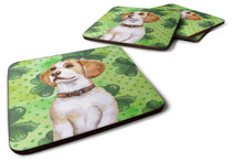 Load image into Gallery viewer, Beagle St Patrick's Foam Coaster  BB9860FC