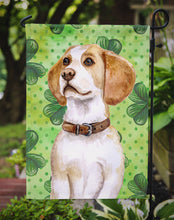 Load image into Gallery viewer, Beagle St Patrick's Garden Flag - Outdoor Decorative Yard Flag BB9860GF