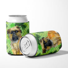 Load image into Gallery viewer, Brussels Griffon St Patrick's Can or Bottle Hugger BB9861CC