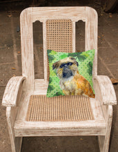 Load image into Gallery viewer, Brussels Griffon St Patrick's Fabric Decorative Pillow BB9861PW1818