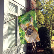 Load image into Gallery viewer, French Bulldog St Patrick's Flag Canvas House Size BB9862CHF