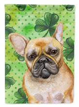 Load image into Gallery viewer, French Bulldog St Patrick's Flag Canvas House Size BB9862CHF