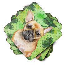 Load image into Gallery viewer, French Bulldog St Patrick's Foam Coaster  BB9862FC