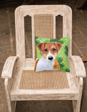 Load image into Gallery viewer, Jack Russell Terrier St Patrick's Fabric Decorative Pillow BB9863PW1818