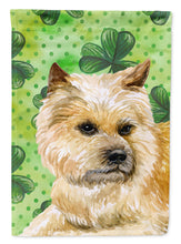 Load image into Gallery viewer, Cairn Terrier St Patrick's Flag Canvas House Size BB9864CHF