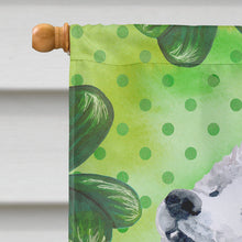 Load image into Gallery viewer, Samoyed St Patrick's Flag Canvas House Size BB9865CHF