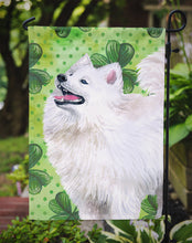 Load image into Gallery viewer, Samoyed St Patrick's Garden Flag - Outdoor Decorative Yard Flag BB9865GF