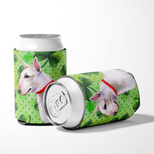 Load image into Gallery viewer, Bull Terrier St Patrick's Can or Bottle Hugger BB9867CC