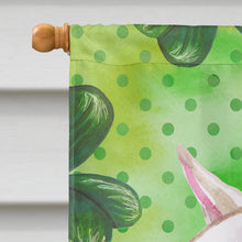Load image into Gallery viewer, Bull Terrier St Patrick's Flag Canvas House Size BB9867CHF