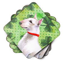 Load image into Gallery viewer, Bull Terrier St Patrick's Foam Coaster  BB9867FC
