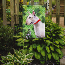 Load image into Gallery viewer, Bull Terrier St Patrick's Garden Flag - Outdoor Decorative Yard Flag BB9867GF