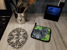 Load image into Gallery viewer, Cane Corso St Patrick's Pot Holders - Set of 2 - Heat-Resistant Kitchen Essentials BB9868PTHD