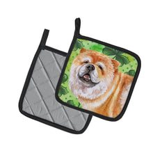 Load image into Gallery viewer, Cane Corso St Patrick's Pot Holders - Set of 2 - Heat-Resistant Kitchen Essentials BB9869PTHD