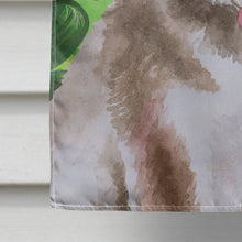Load image into Gallery viewer, Siberian Husky Grey St Patrick's Flag Canvas House Size BB9870CHF