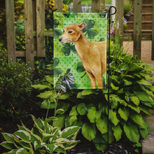 Load image into Gallery viewer, Italian Greyhound St Patrick's Garden Flag - Outdoor Decorative Yard Flag BB9872GF