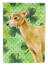 Load image into Gallery viewer, Italian Greyhound St Patrick's Garden Flag - Outdoor Decorative Yard Flag BB9872GF