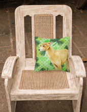 Load image into Gallery viewer, Italian Greyhound St Patrick's Fabric Decorative Pillow BB9872PW1818