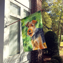Load image into Gallery viewer, Welsh Terrier St Patrick's Flag Canvas House Size BB9874CHF