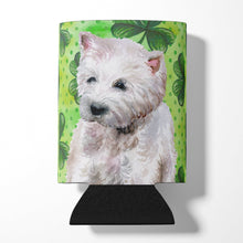 Load image into Gallery viewer, Westie St Patrick's Can or Bottle Hugger BB9875CC