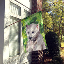 Load image into Gallery viewer, Westie St Patrick's Flag Canvas House Size BB9875CHF