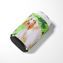 Load image into Gallery viewer, Afghan Hound St Patrick's Can or Bottle Hugger BB9876CC