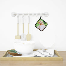 Load image into Gallery viewer, Afghan Hound St Patrick's Pot Holders - Set of 2 - Heat-Resistant Kitchen Essentials BB9876PTHD