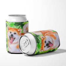 Load image into Gallery viewer, Akita St Patrick's Can or Bottle Hugger BB9877CC