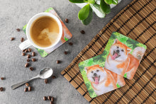 Load image into Gallery viewer, Akita St Patrick's Foam Coaster  BB9877FC