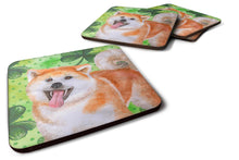 Load image into Gallery viewer, Akita St Patrick's Foam Coaster  BB9877FC