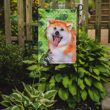 Load image into Gallery viewer, Akita St Patrick's Garden Flag - Outdoor Decorative Yard Flag BB9877GF