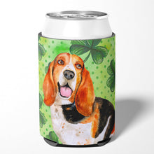 Load image into Gallery viewer, Basset Hound St Patrick's Can or Bottle Hugger BB9878CC